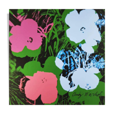 1980s Andy Warhol "Flowers" Limited Edition Lithograph by CMOA