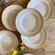 Lot of 10 vintage hollow plates - Lunéville -