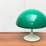 Mid-century green Italian table lamp Toledo by Luigi Massoni for Guzzini, 1960s.