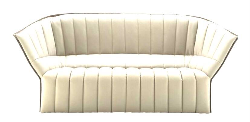 Canapé en cuir 3 places Ligne Roset modèle Moel