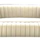 Canapé en cuir 3 places Ligne Roset modèle Moel
