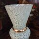 Vintage 50s Clichy glass vase