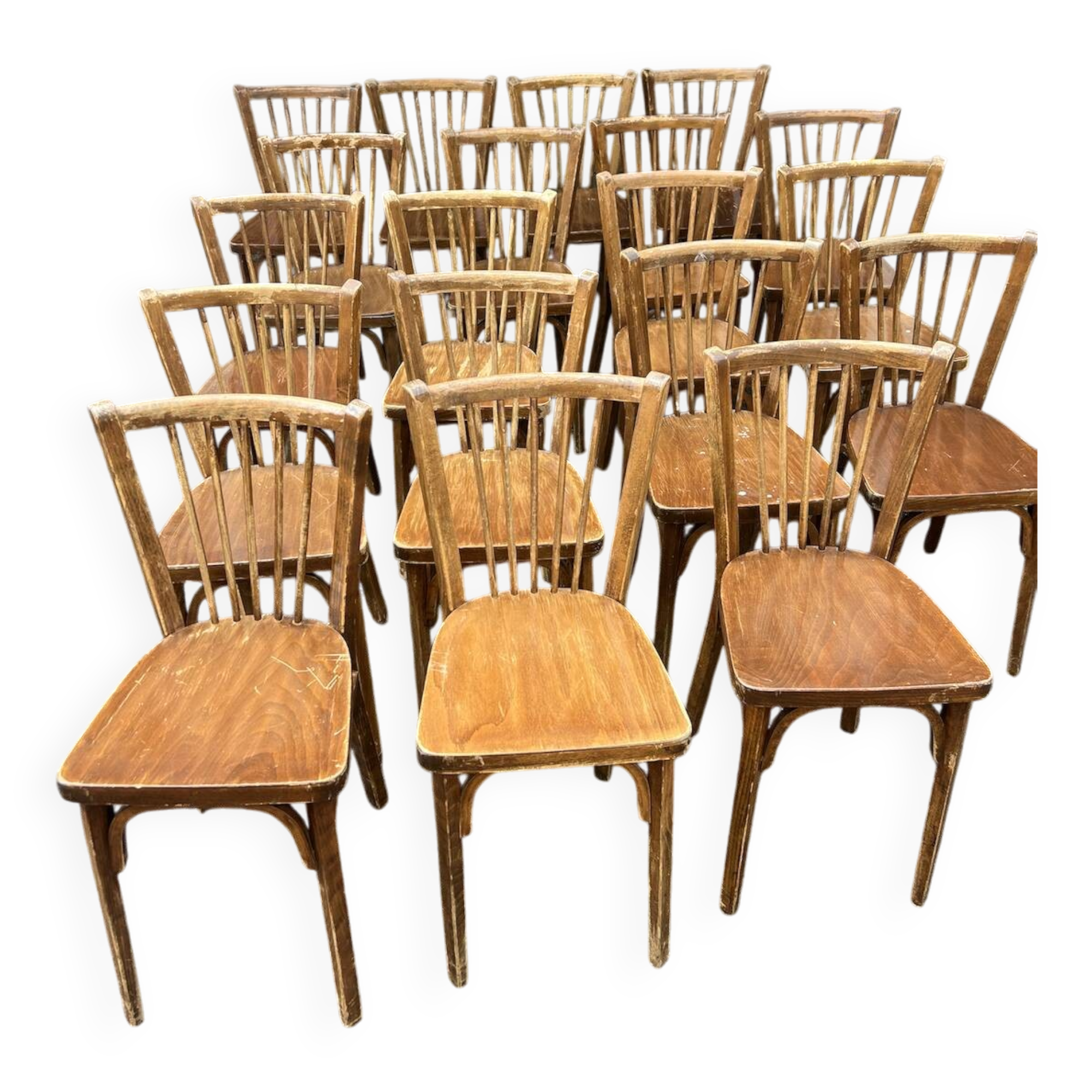 19 Baumann bistro chairs 83 (barn find)