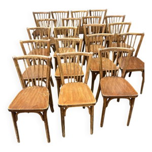 19 chaises bistrot baumann