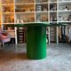 Wood and metal Tomotom table in green by Bernard Holdaway, 1960