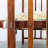 Josef Hoffmann Variation of Art Nouveau "Fledermaus" Sofa