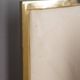 Set of 6 Vintage 1970s Chairs in Gold-Plated Brass, Designed by Renato Zevi