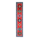 Vintage Turkish Oushak Handmade Wool Cotton Red Runner Rug 77x420