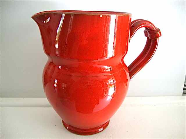 Small ceramic pitcher