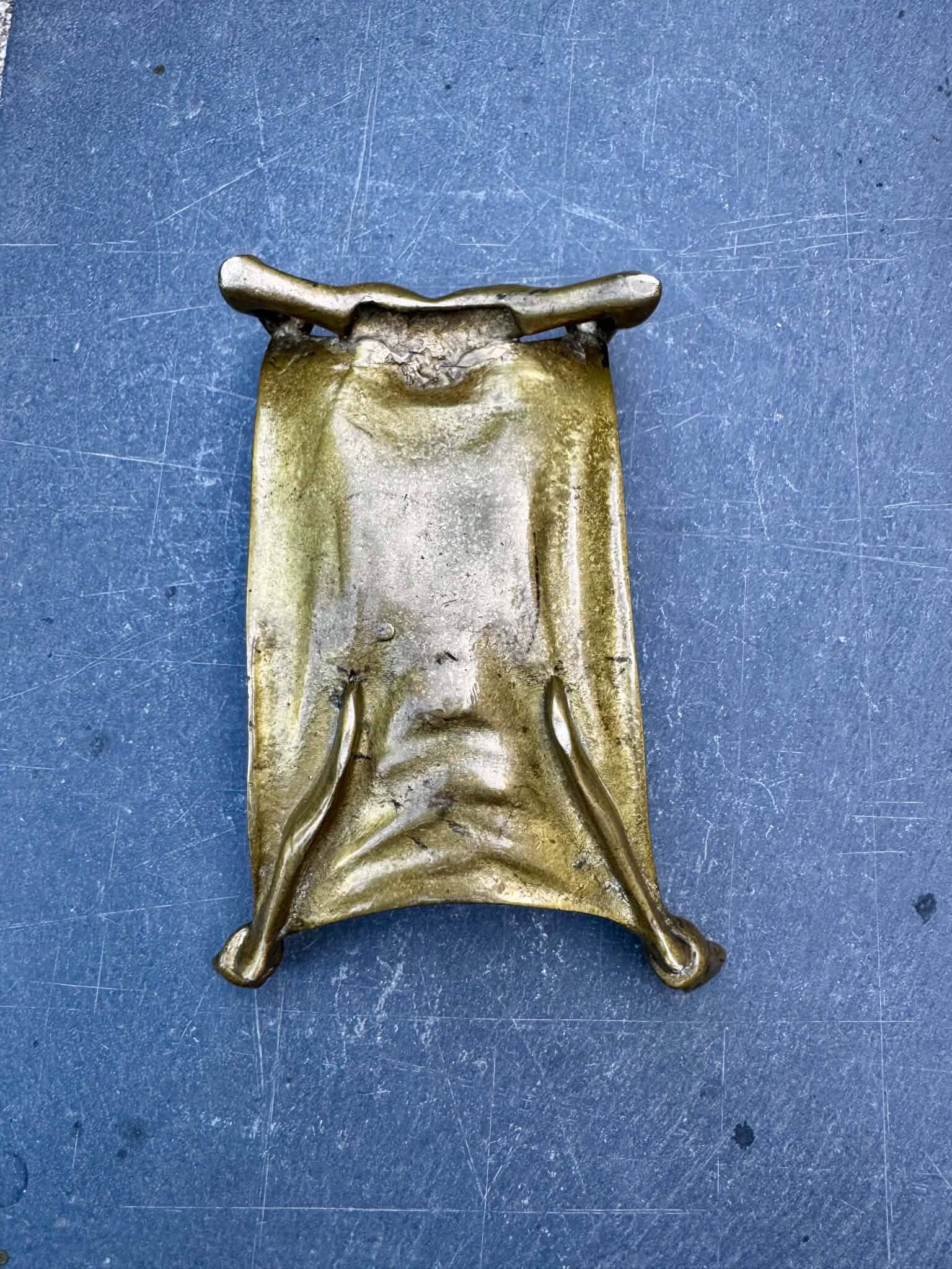 Bronze devil vide poche Art Nouveau