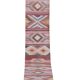 Vintage Turkish hallway rug 75x660 cm