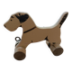 Wooden dog to pull