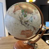 Vintage Illuminated Globe