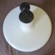 Suspension Lita white lacquered metal XL 60 cm