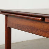 Extensible in the 1960s rosewood dining table.