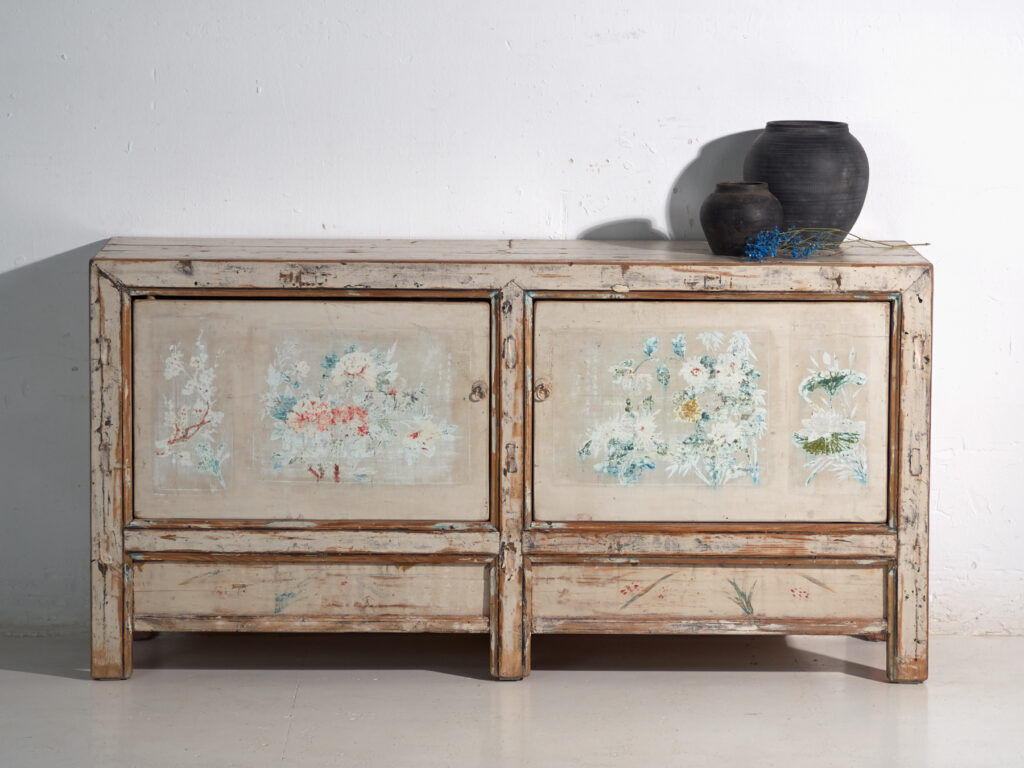 Antique pine wood buffet – China, circa 1930