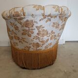 Fauteuil crapaud ancien