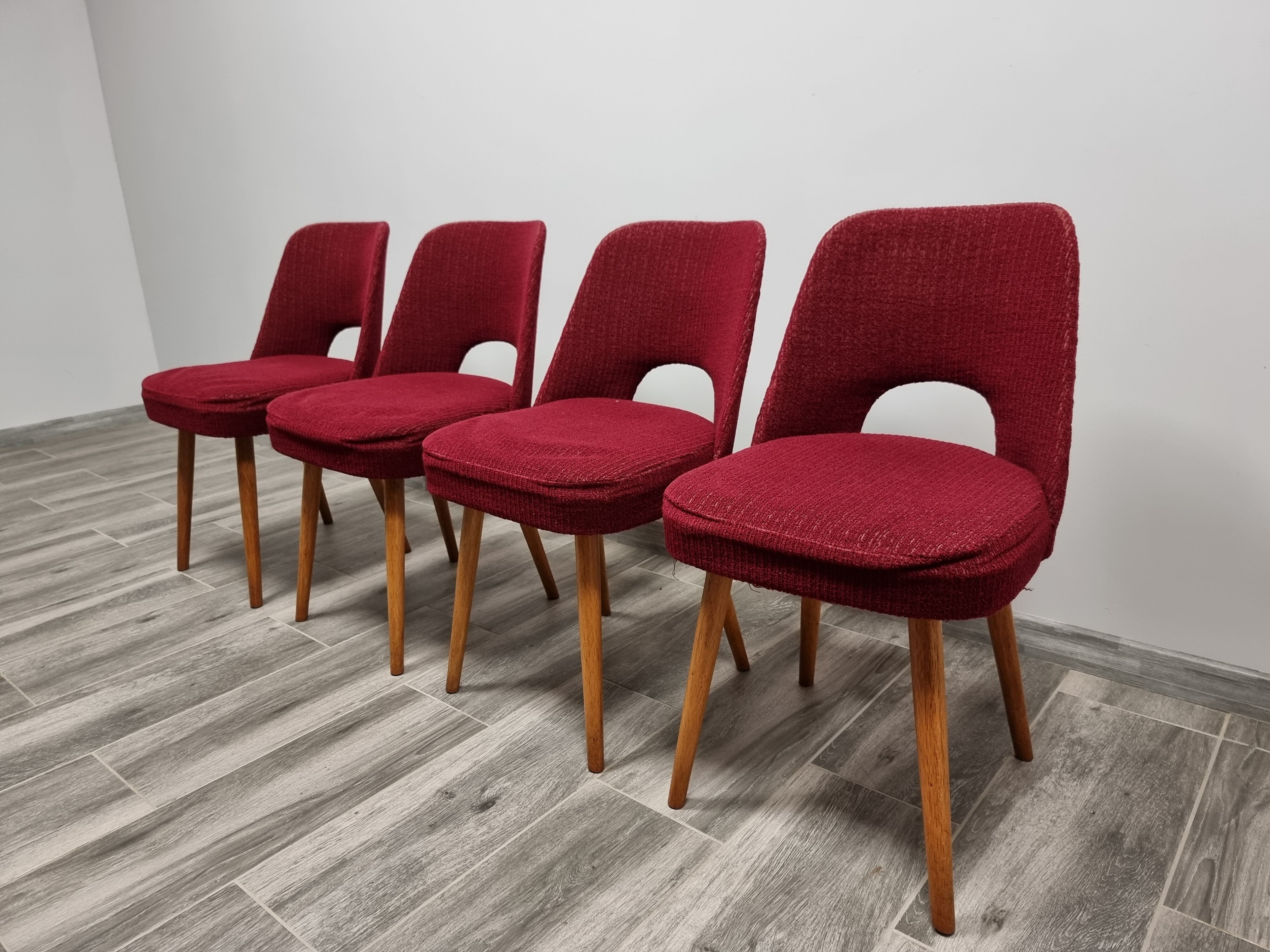 4 dining chairs by Oswald Haerdtl