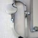 Chrome metal wall coat rack 1930s France