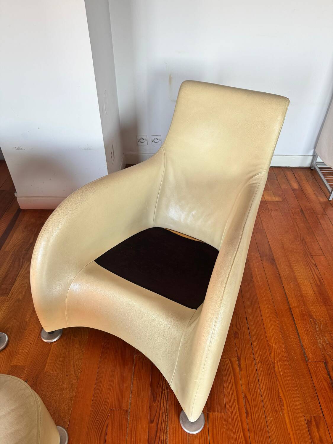 "Loge" armchairs & ottoman by Gérard Van den Berg for Montis, 1980s