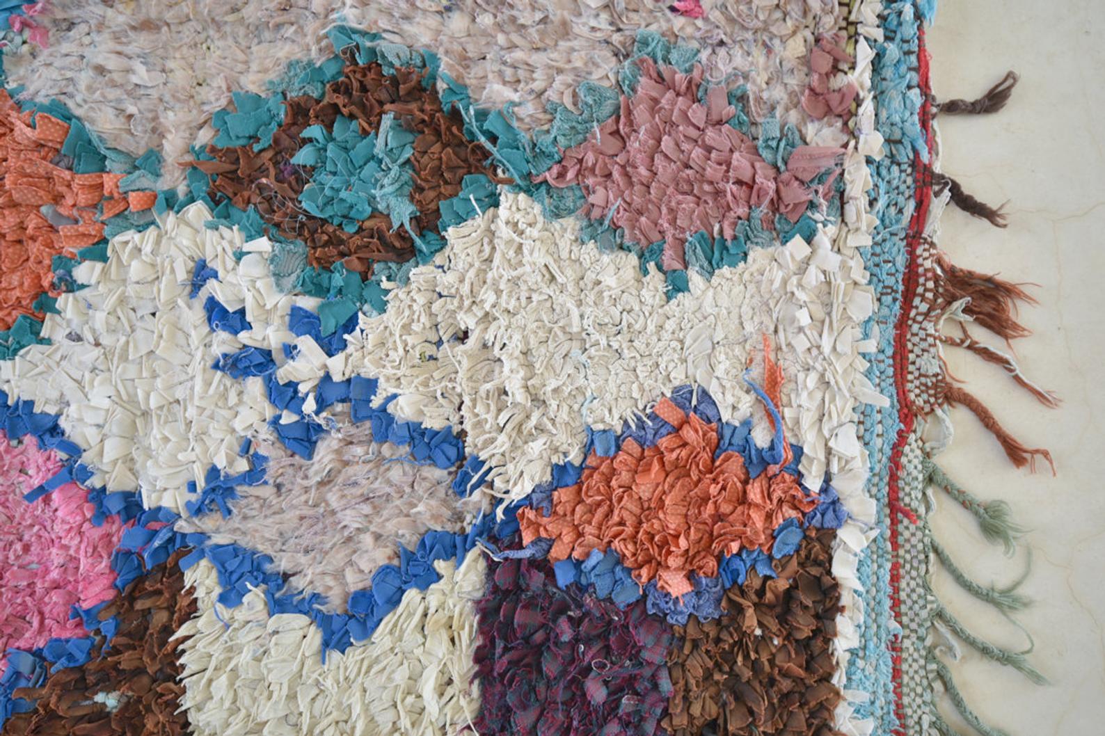 Tapis boucherouite 95x190cm