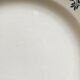 Assiettes plates anciennes dépareillées terre de fer