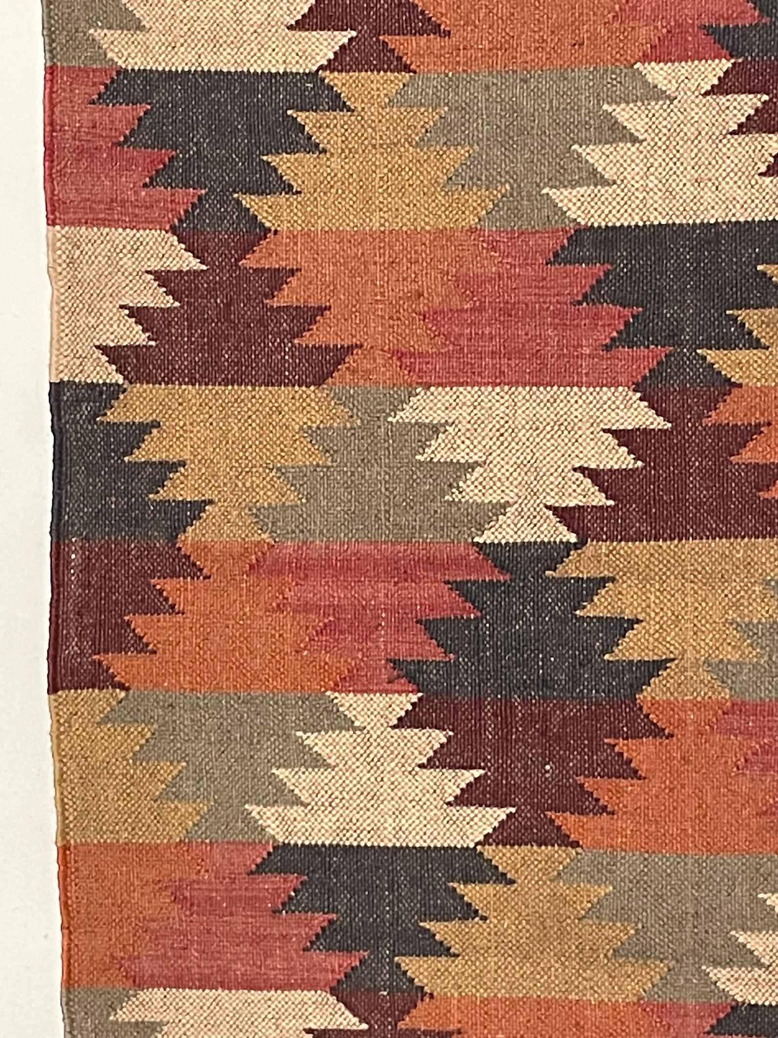 2.5 x 4 jute handwoven kilim runner carpet, rug, 75 x 120 cm