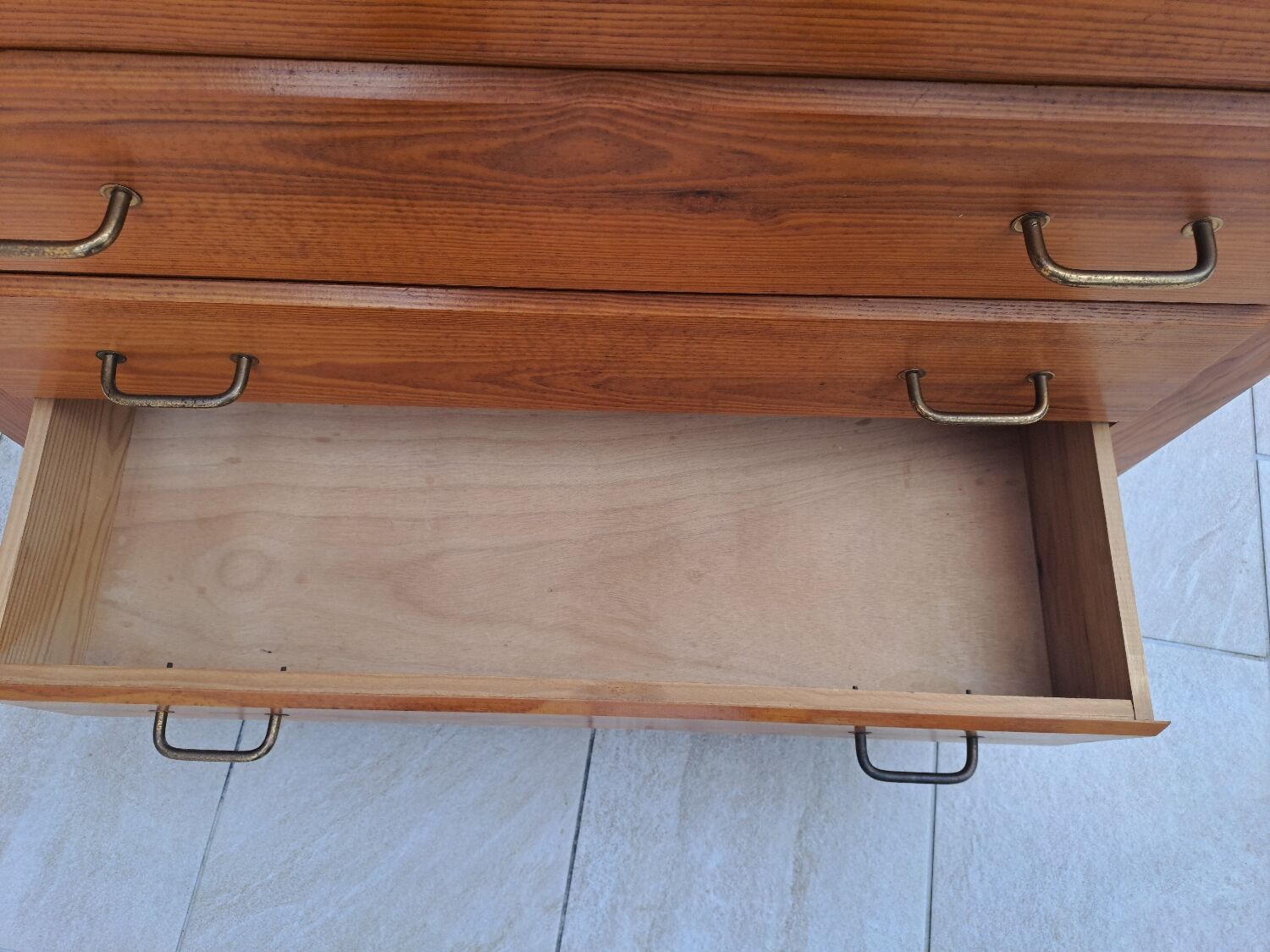 60s chest of drawers in pichpin and pine