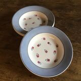 4 vintage "Aix" plates