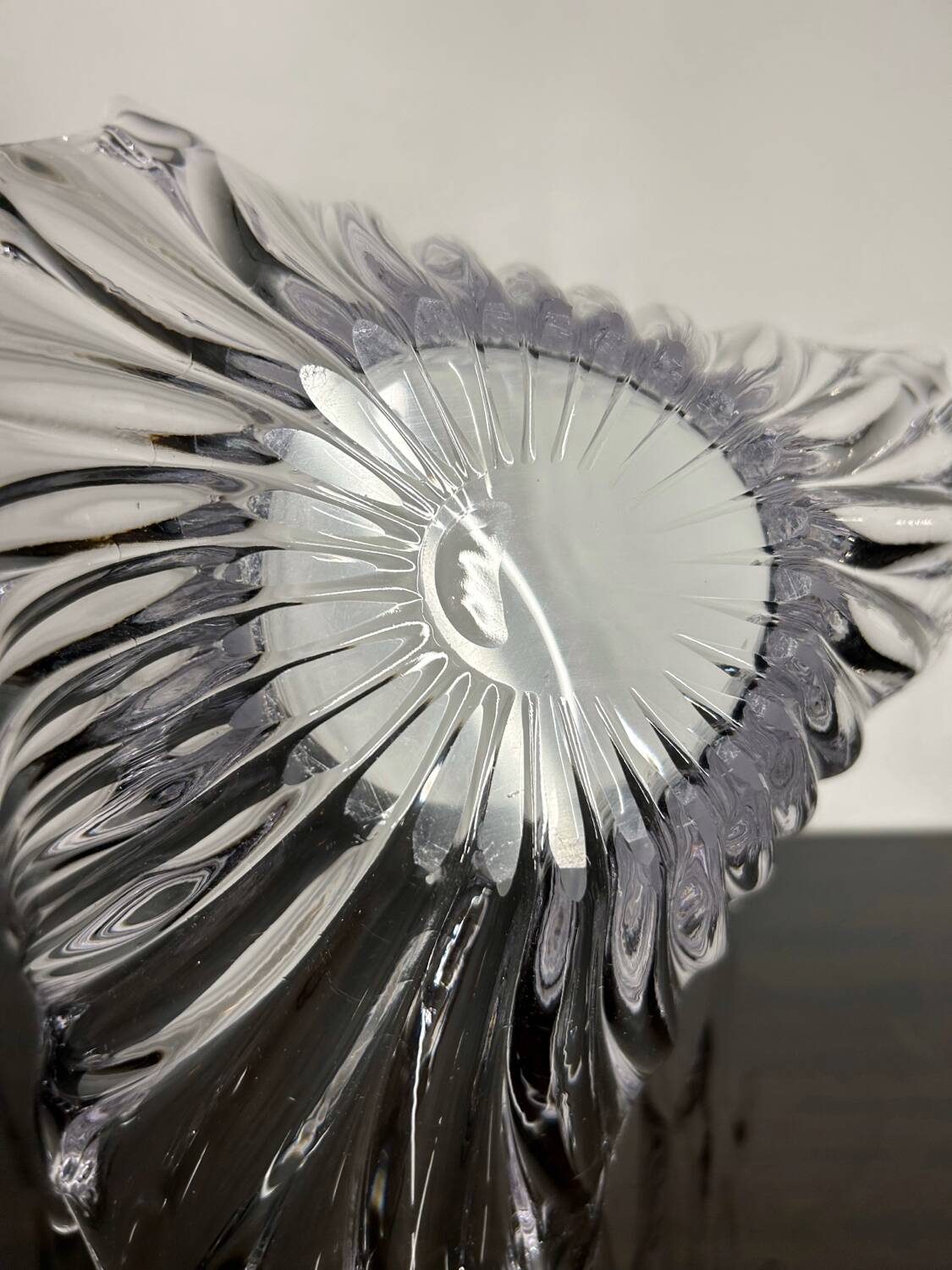 60s crystal bowl