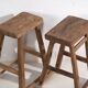 Ensemble de tabourets anciens (vers 1900). Ensemble de 2 pièces n°5