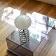 Table basse en Plexiglas fumé - Design années 70