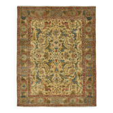 Tapis Oushak en laine noué à la main turc 270 cm x 342 cm