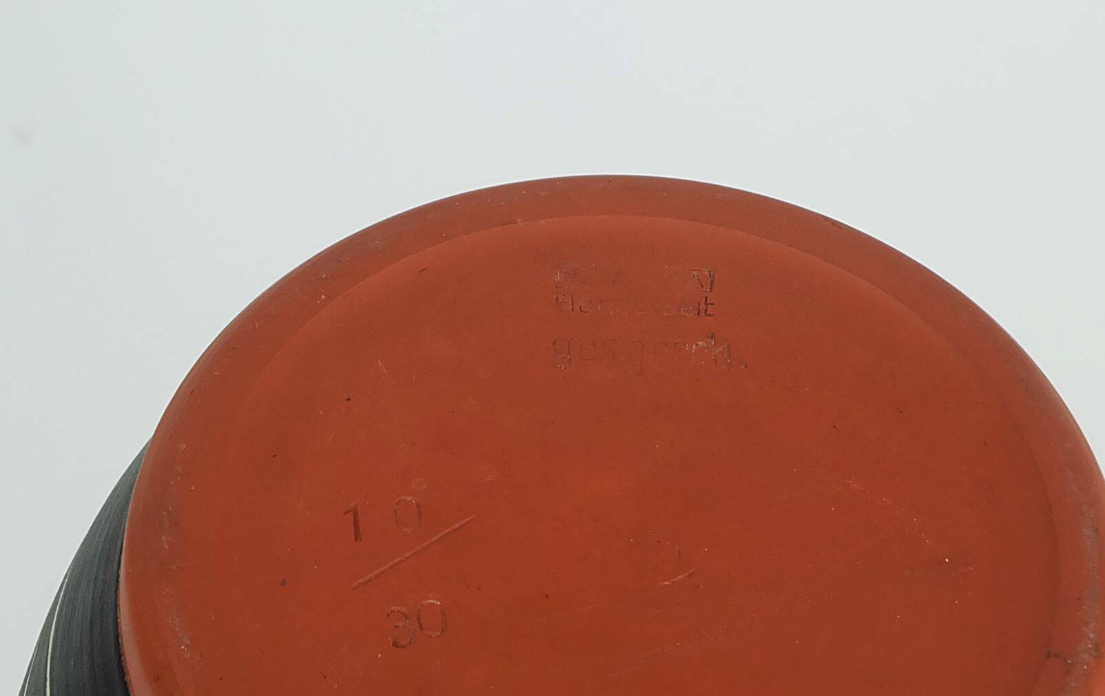 vintage 1960s west german scheurich VASE with lora decor model 549-21