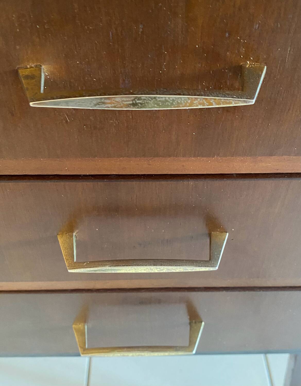 Vintage compass feet sideboard