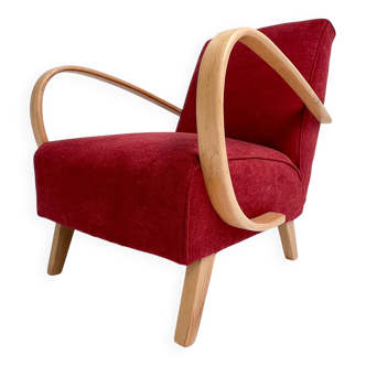 Renovated armchair by Jindrich Halabala, 1950s