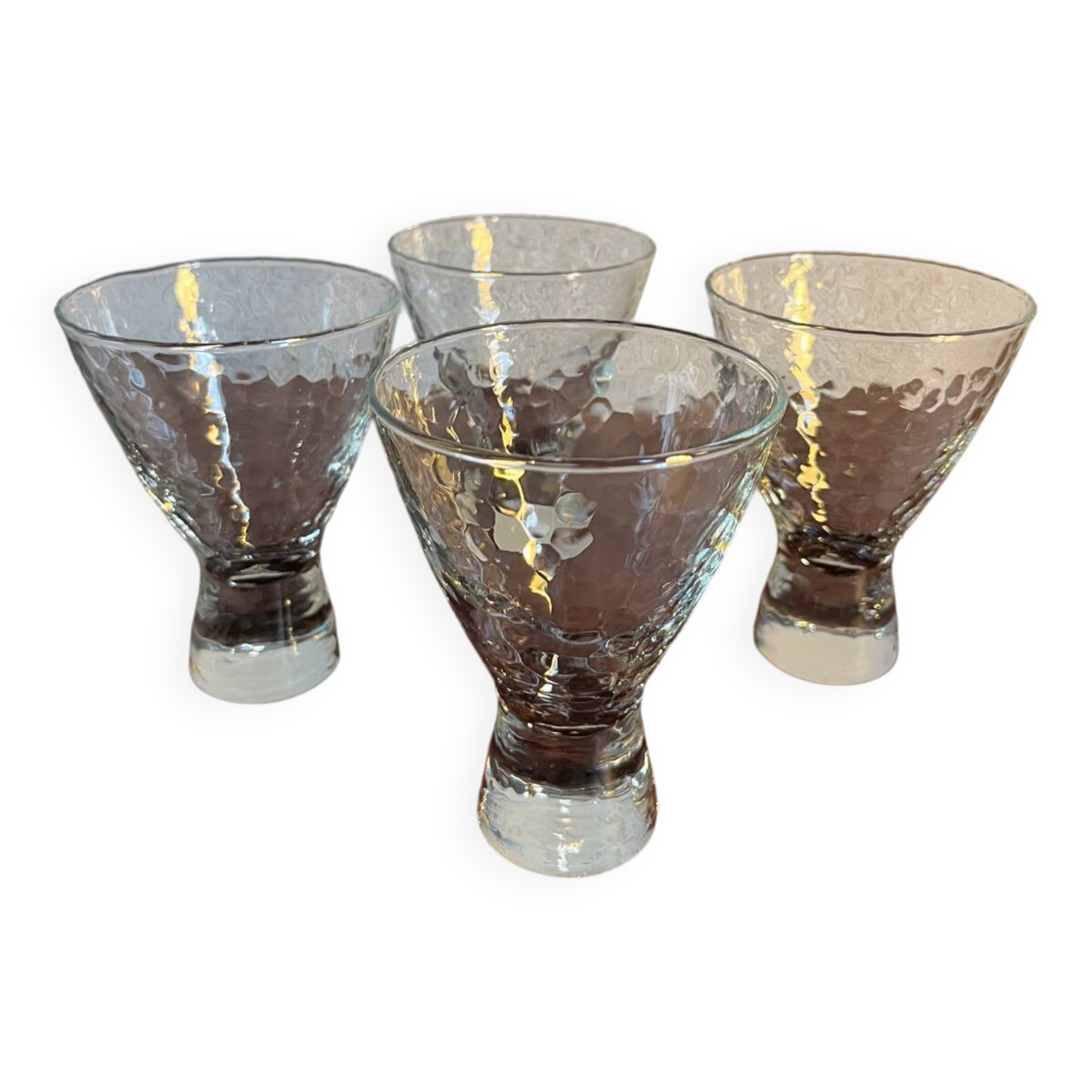 Orange juice glass from the 70s