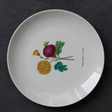 6 NBD Limoges dessert plates illuminated by hand