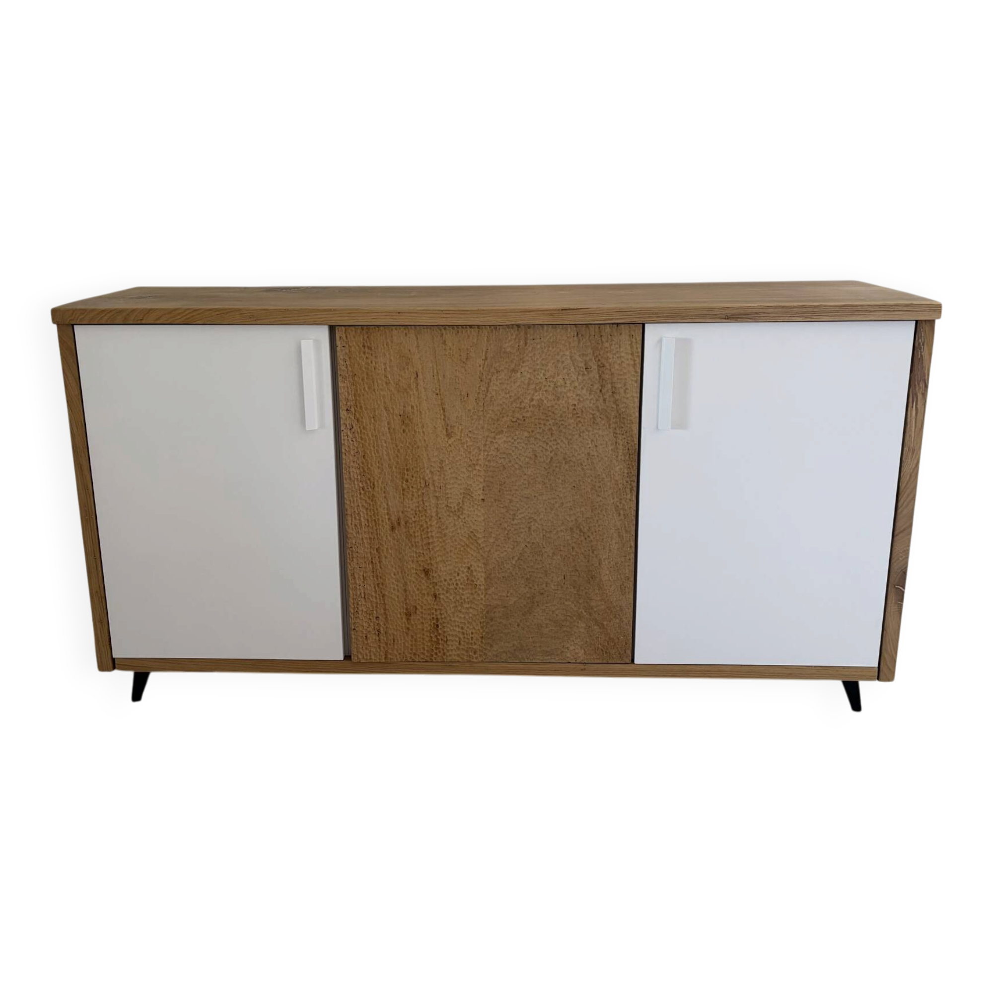 3-door solid oak sideboard
