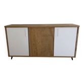 3-door solid oak sideboard