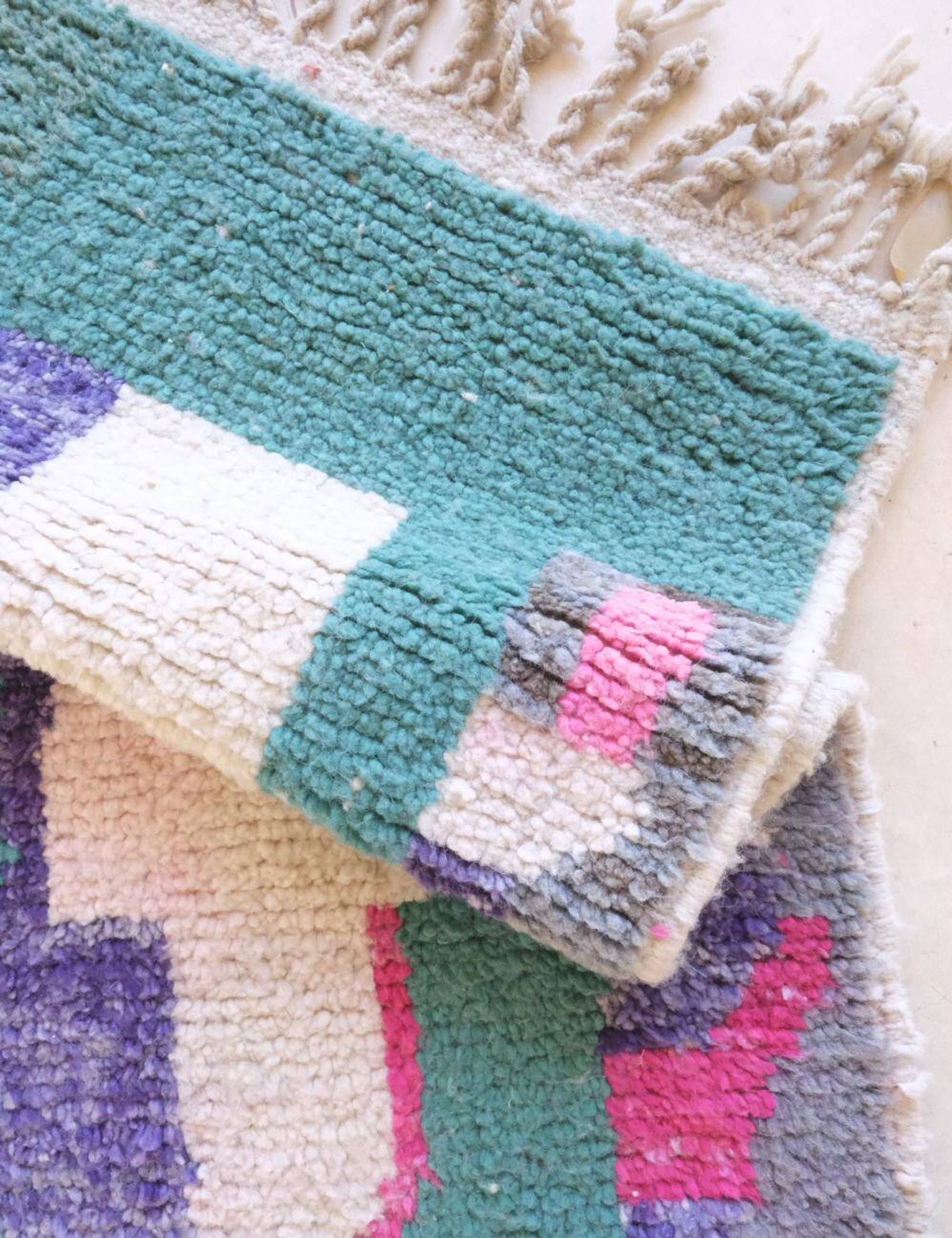 Moroccan Runner Rug - 276 x 69 cm