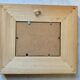 Old Glass Fixed - Provençal Landscape - Signed R. Rossetti - Vintage