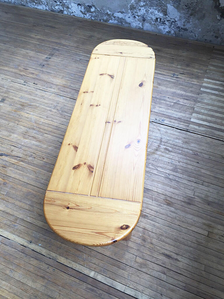 Daumiller pine coffee table 1950
