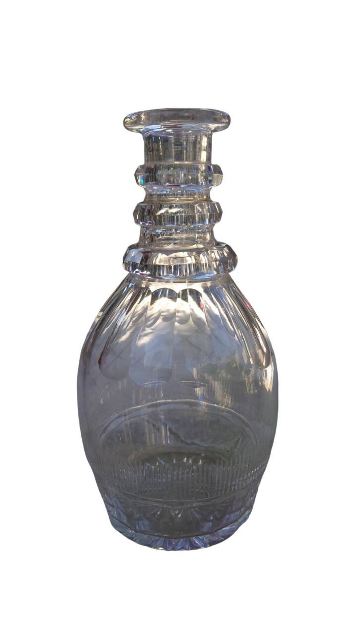 Carafe a vin en cristal napoléon iii