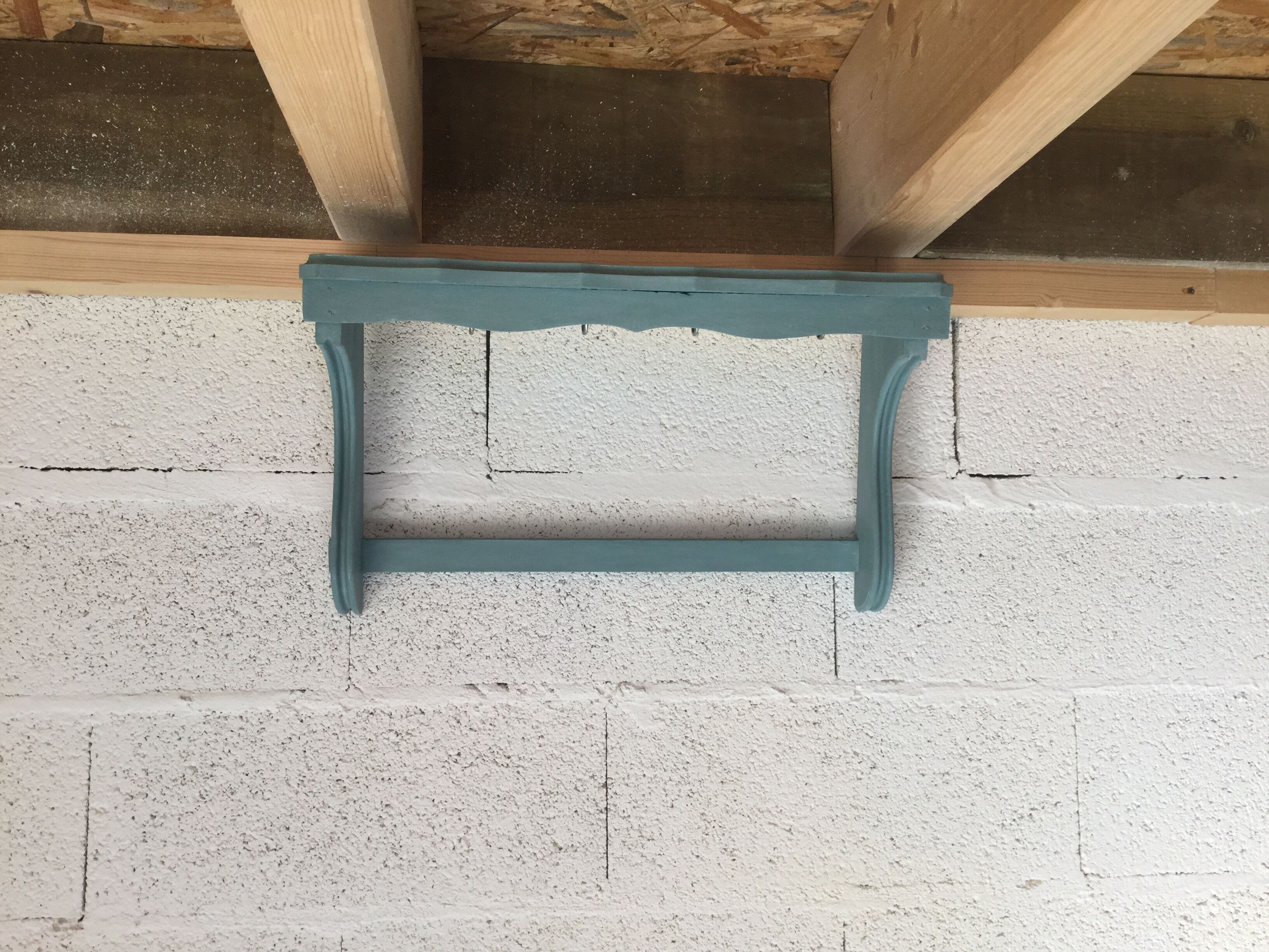 Old wall shelf
