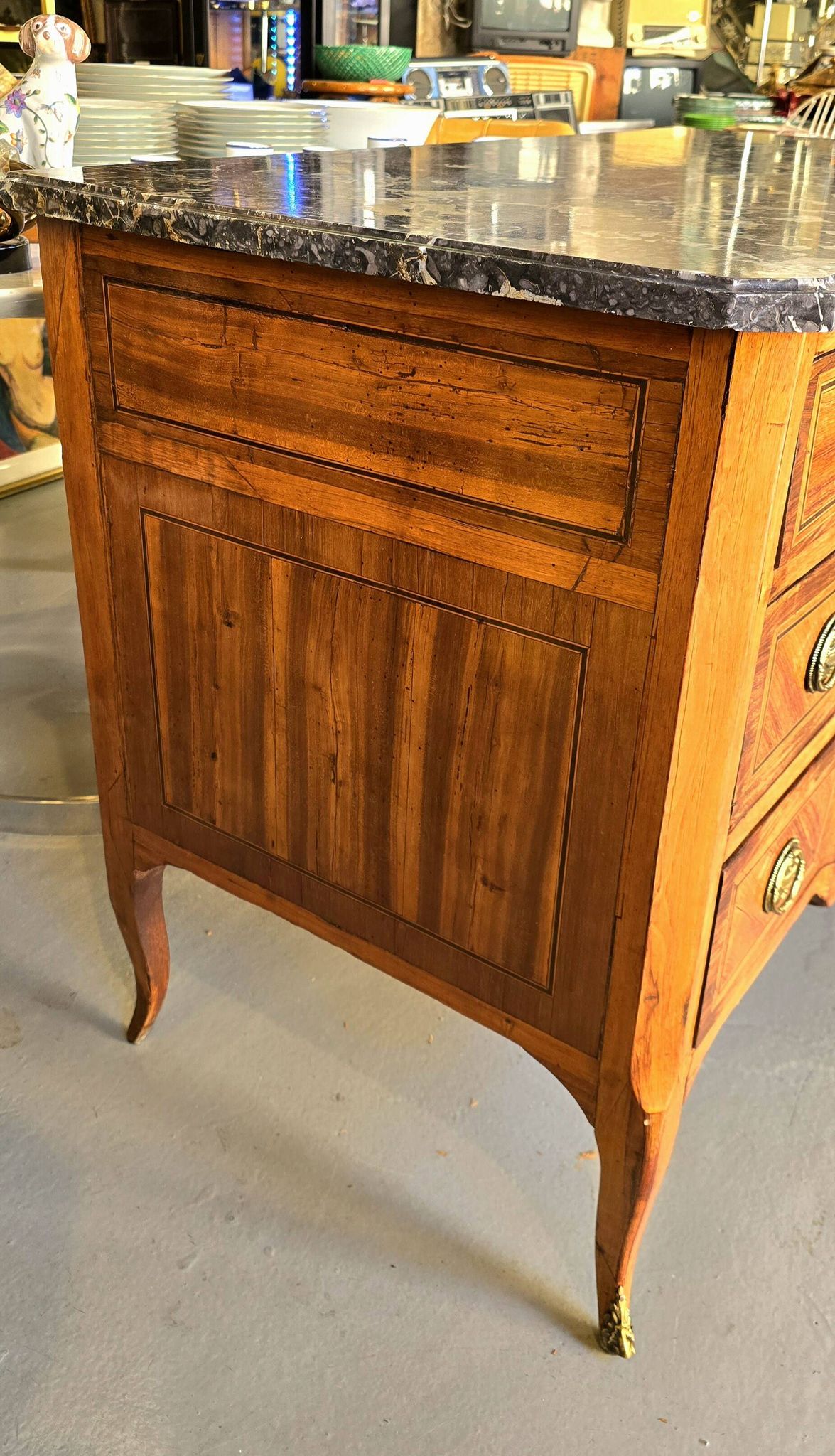 Transitional commode, mid-18th century.