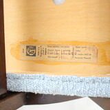 1960s Set of Four TON Beech Bentwood Dining Chairs in Bouclé, Czechoslovakia