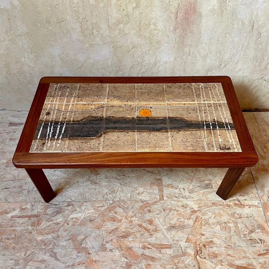 Ceramic coffee table - Jean d'Asti