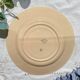 Vintage K&G Luneville "Flore" porcelain dish, 1950s, small blue flowers