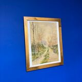 Vintage watercolor